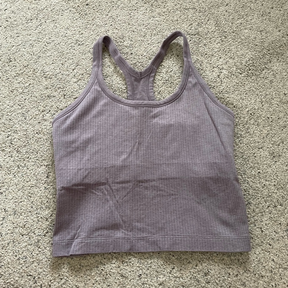 Lululemon cropped tank top